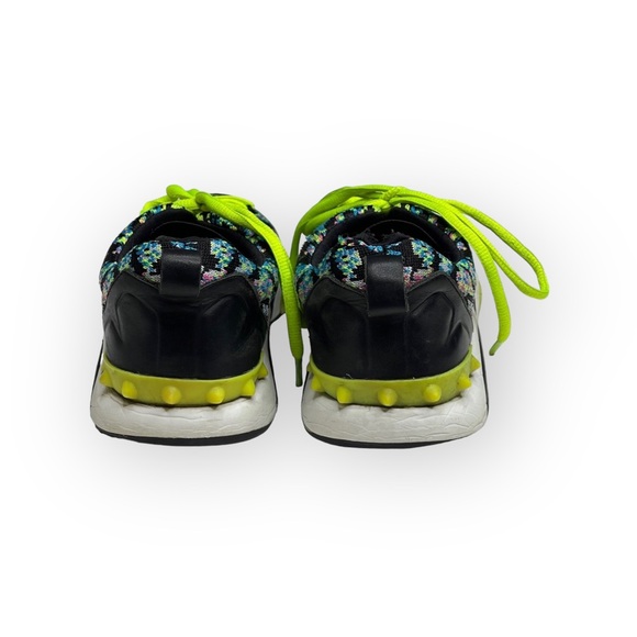 Ash 𖤍 Python Print Knit Trainers 𖤍 Neon Yellow + Multi Color 𖤍 37 6.5M 7M 𖤍 - Picture 4 of 16